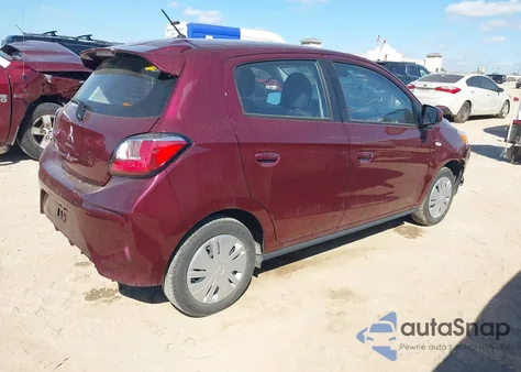 2024 Mitsubishi Mirage Es/Le from USA, damaged, VIN ML32AUHJ3RH035952